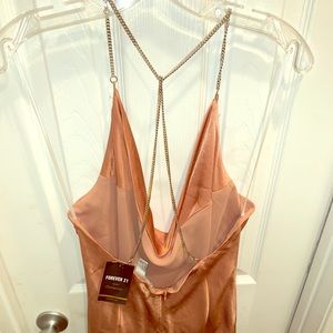BNWT Rust Chain Forever 21 Dress Brand New